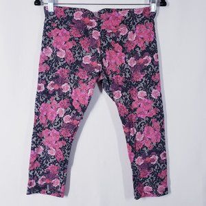 Lorna Jane Pink Floral Leggings
